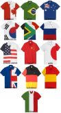 Polo Lacoste Paises - Masc. e Fe